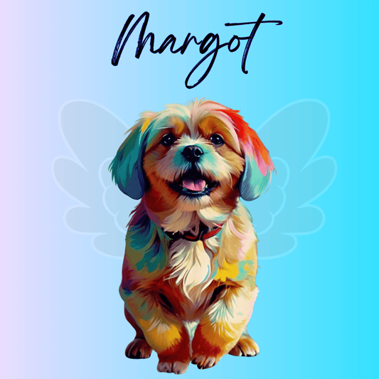 Arte Digital Pet Personalizada Colorida